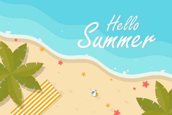 Download Summer Background Vector Design - Summer background Collection