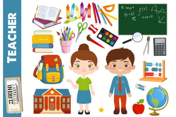 Download Teacher Clipart Back to School Clip Art - Back to school clip art Collection