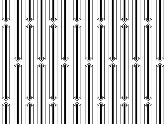 Download Vertical Stripes with Decorative Wings - Vertical Collection