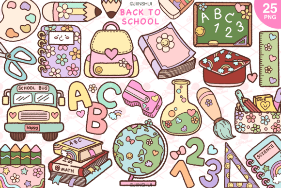 Download Back to School Clip Art, Education, Png - Back to school clip art Collection