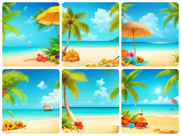 Download Sea Beach Summer Background - Summer background Collection