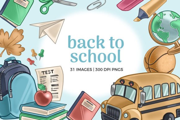 Download Back to School Clipart Images - Premium Resources