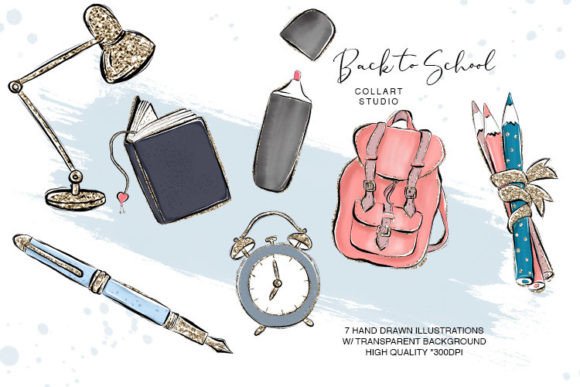 Download Back to School Clip Art, School Supplies - Back to school clip art Collection
