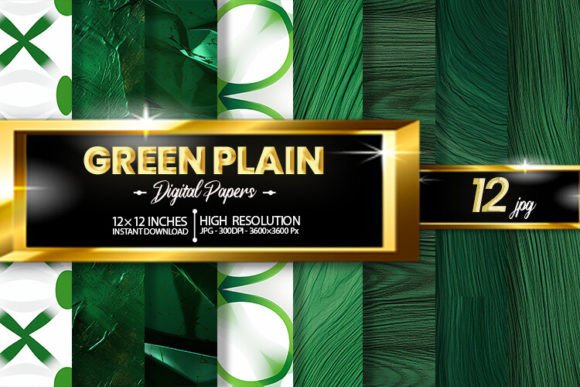 Download Green Plain Digital Papers - Plain digital papers Collection